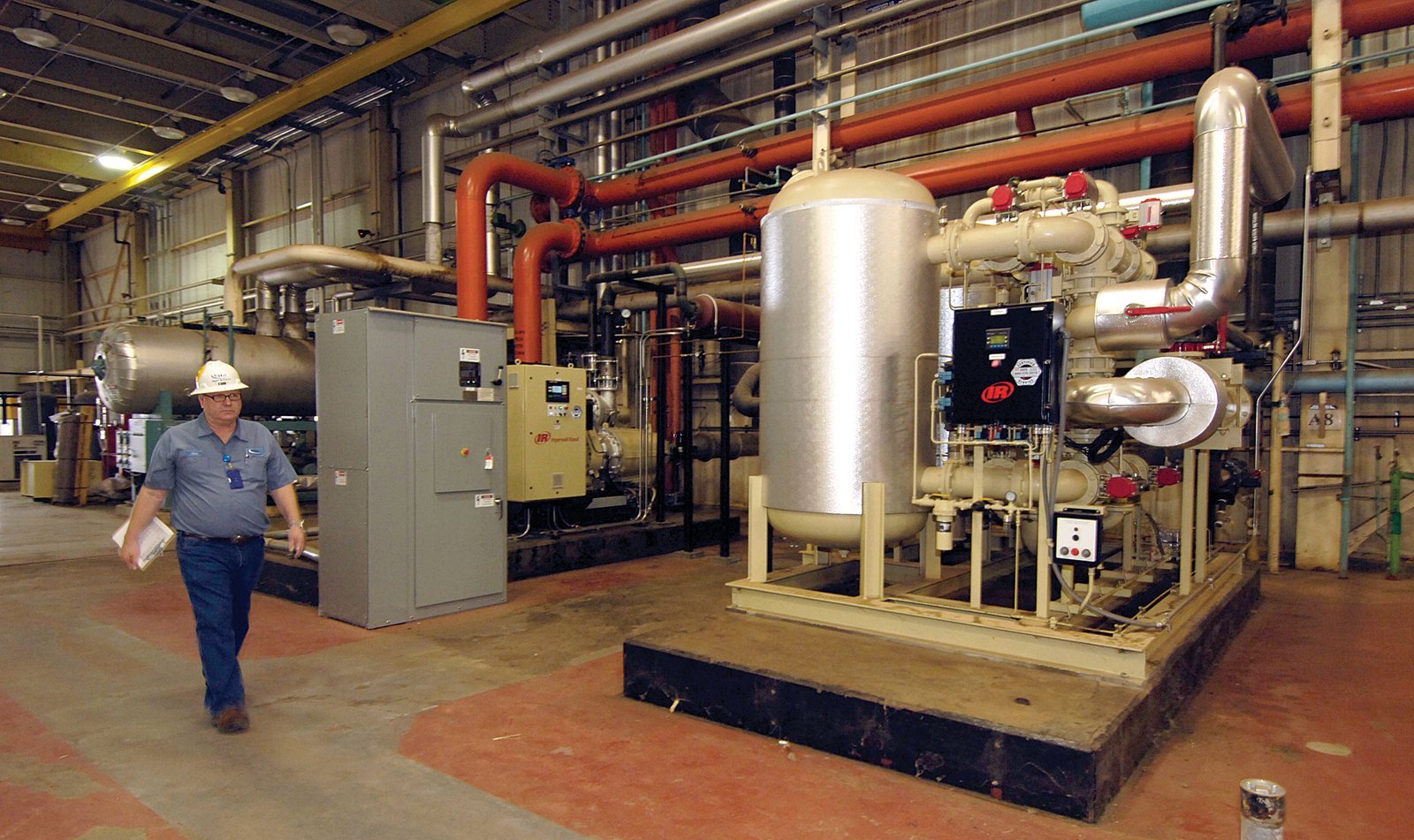 Air compressor pressure transmitter