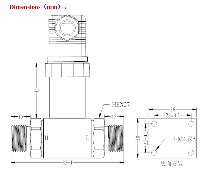 high temperature sensor 21