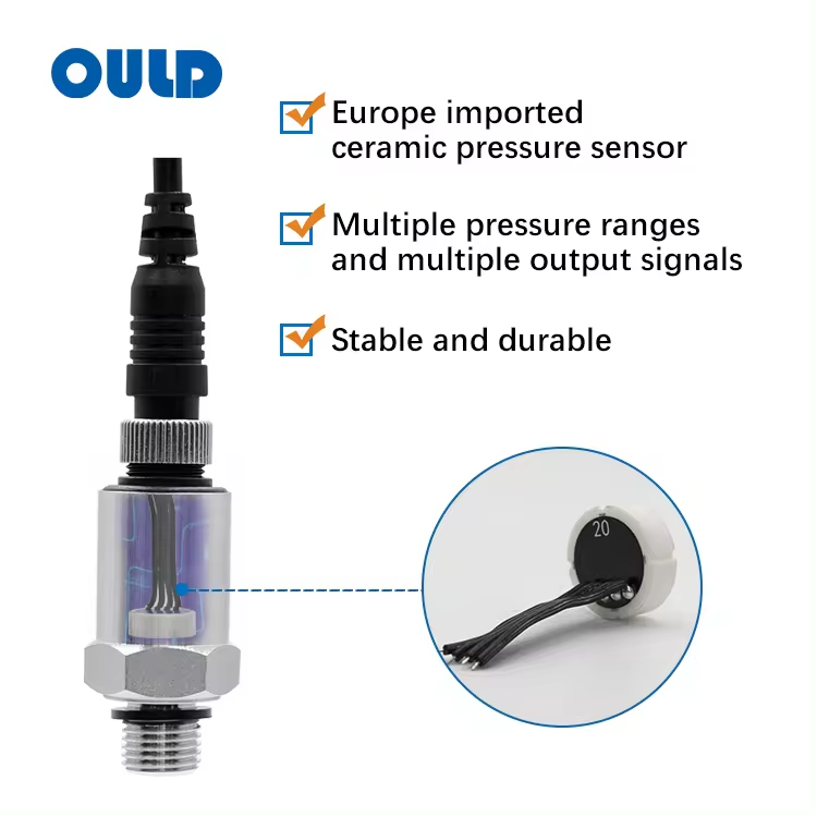 pressure sensor transducer transmitter for water oil fuel gas air 7