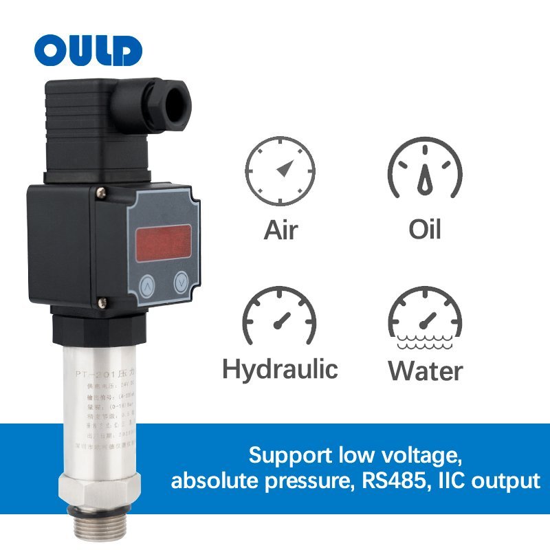 Pressure sensor with Digital Display 7