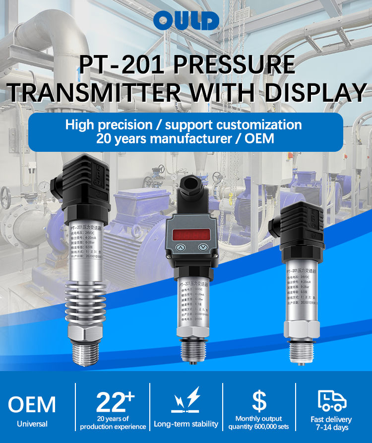 Pressure sensor with Digital Display 16