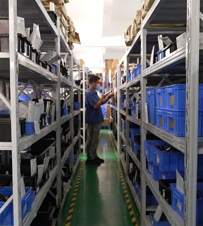 Finished Goods Storage and Shipping Area