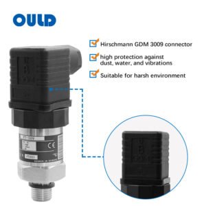 PT-509 Water Pressure Transmitter | Anti-Water Hammer Sensor for VFD Pumps & HVAC
