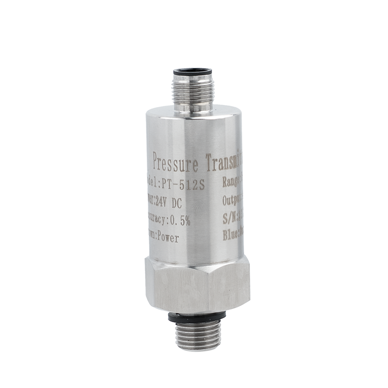 PT-512 Industrial Pressure Transmitter | M12 Connector, High-Frequency & High-Temp Sensor