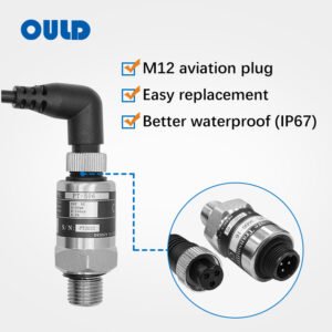 PT-506 Water Pressure Transmitter | Integrated Molded Plug & AEC-Q100 Chip Anti-Water Hammer Sensor
