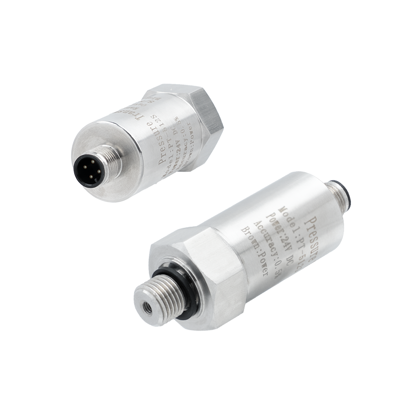 PT-512 Industrial Pressure Transmitter | M12 Connector, High-Frequency & High-Temp Sensor