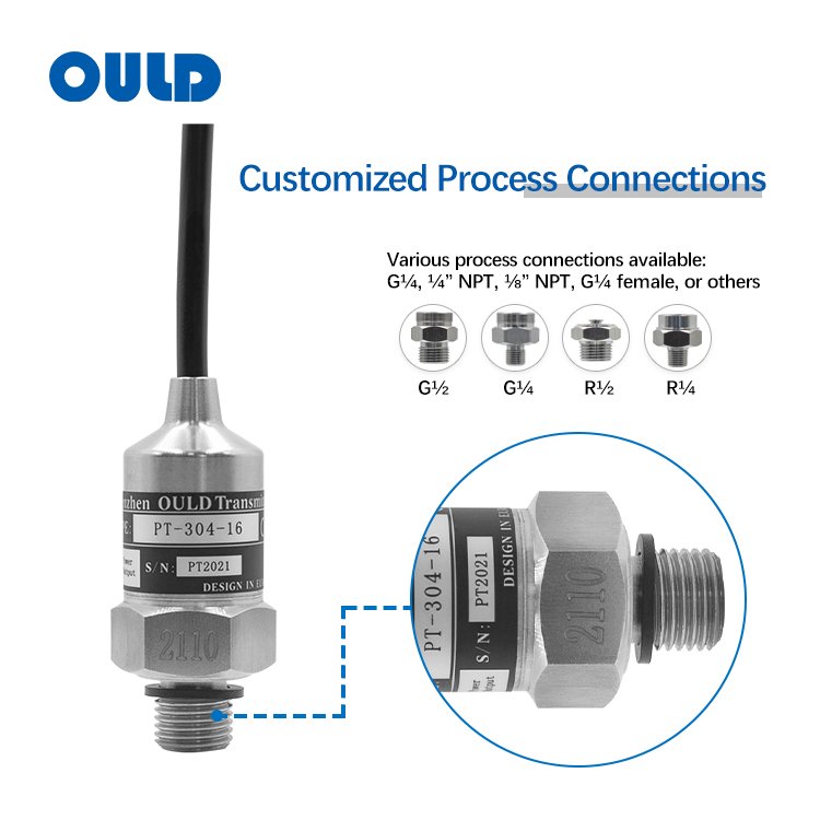 PT-304 Integrated High-Frequency Pressure Transmitter (High-Temp Resistant / Dynamic Response / CE Certified)
