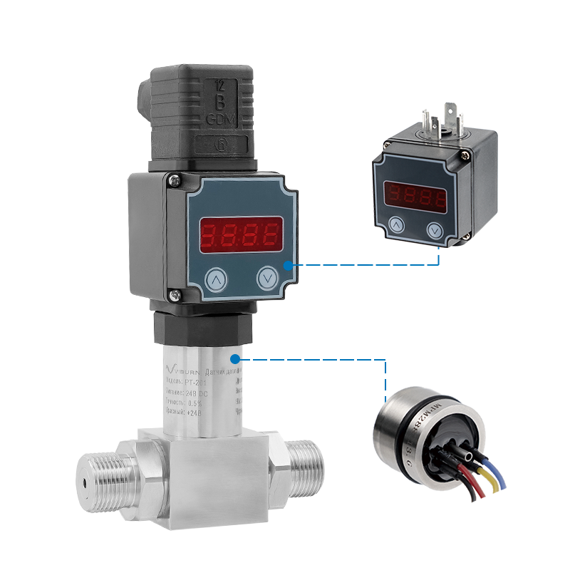 PT-201D Oil-Filled Differential Pressure Transmitter (4–20mA / RS485 / HVAC & Liquid Level)