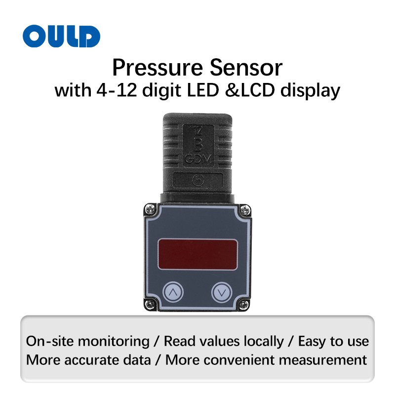 PT-511 Water Pressure Transmitter | Optional LED Local Display & Anti-Water Hammer Sensor