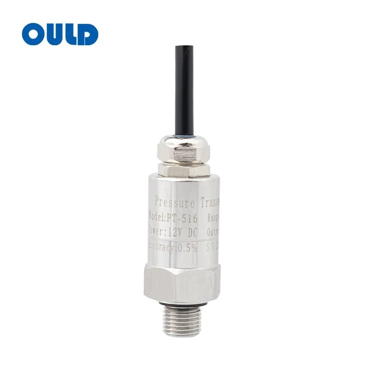 PT-516 All-Welded Pressure Transmitter | 316L Stainless Steel No O-Ring IP68 Sensor