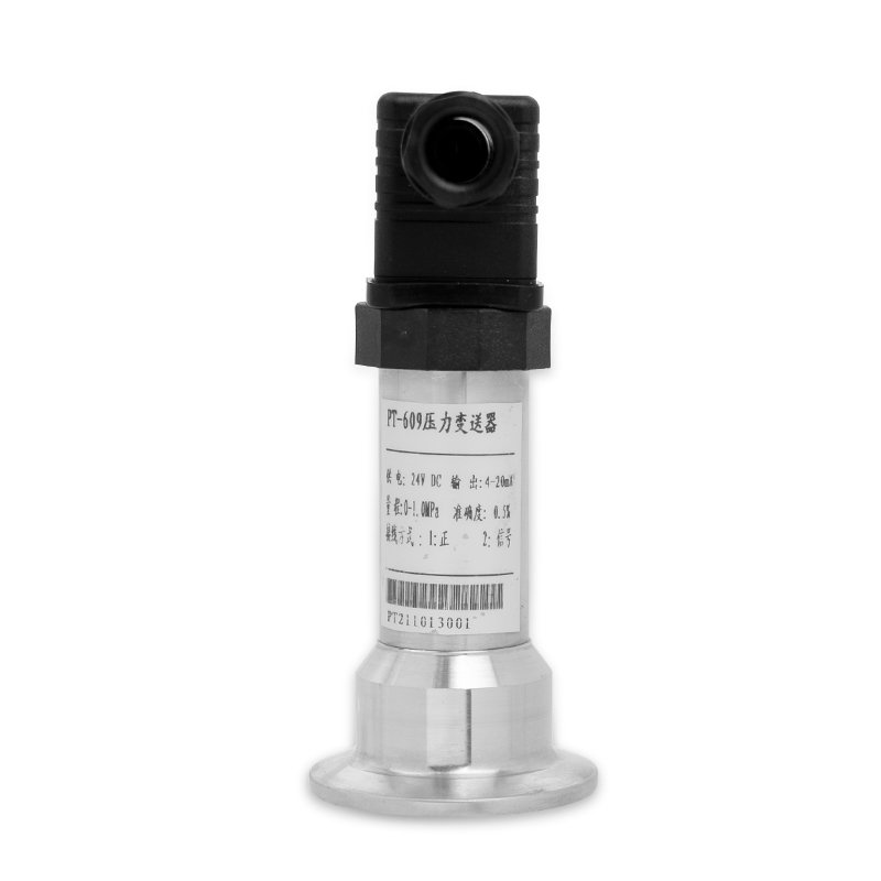 PT-609 Semi-Flush Diaphragm Pressure Transmitter | Durable Sanitary Sensor