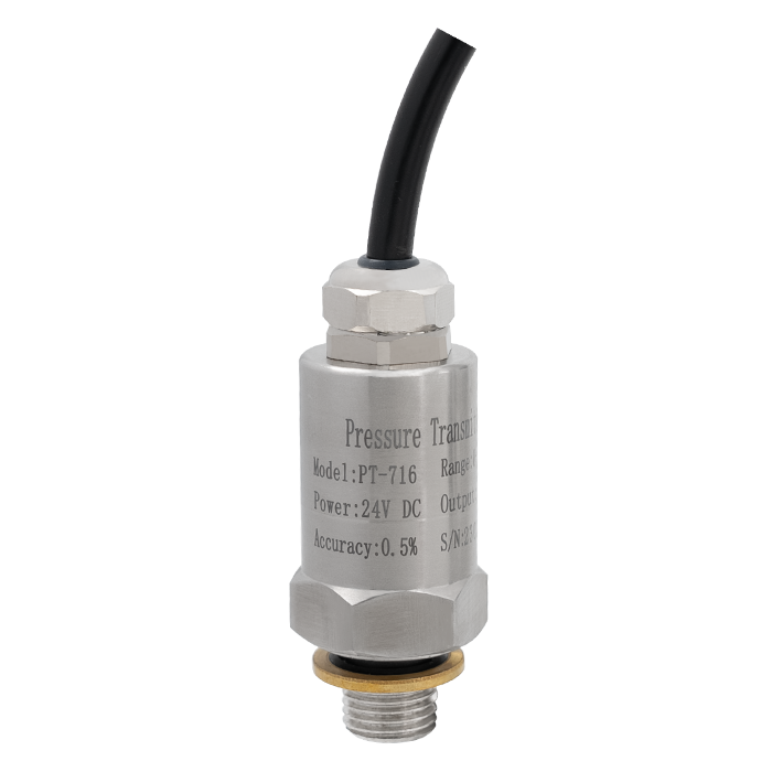PT-716 Heavy-Duty Pressure Transmitter | High-Pressure Sensor for Injection Molding & Machinery